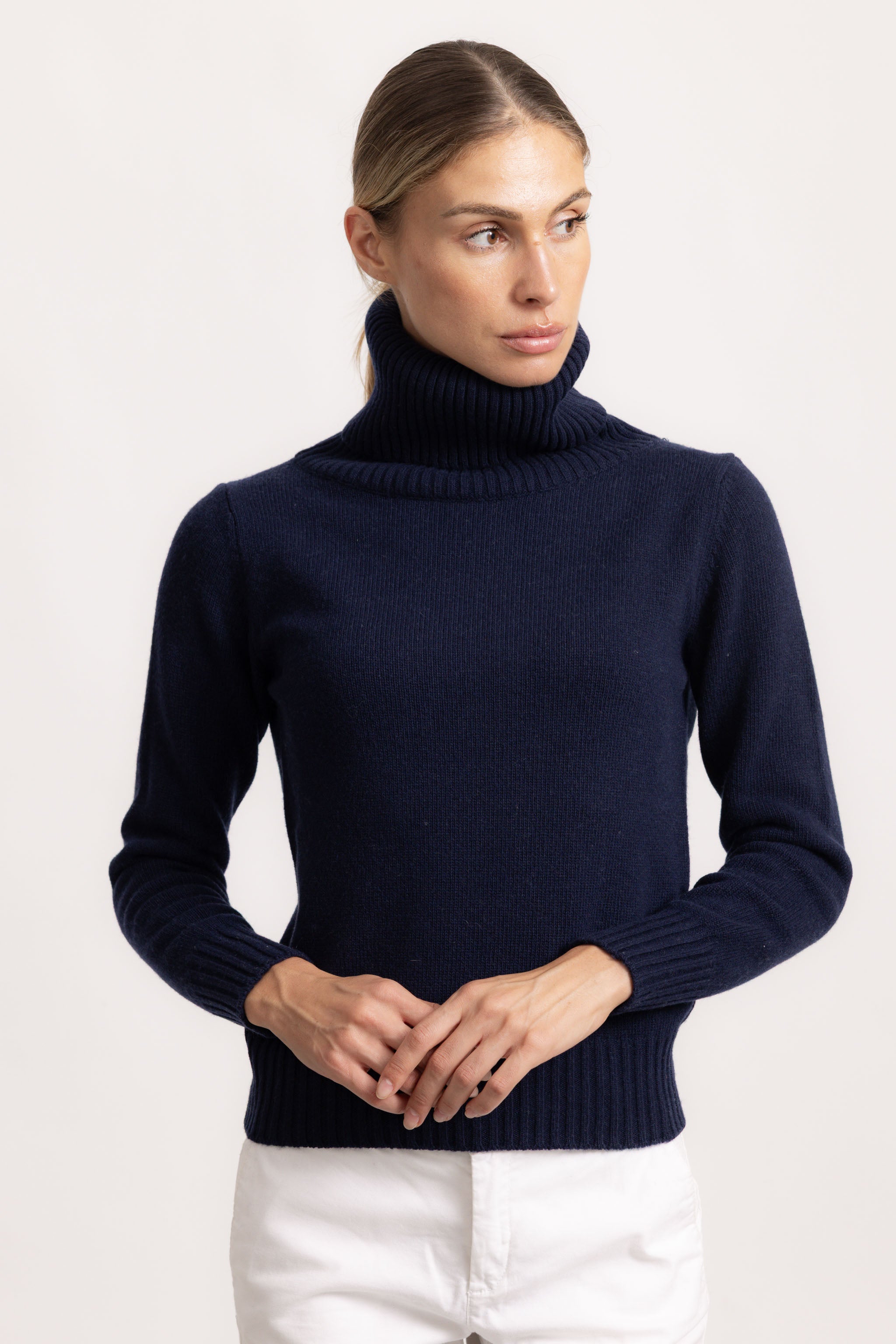 ANGELICA - Maglione dolcevita (Marine)