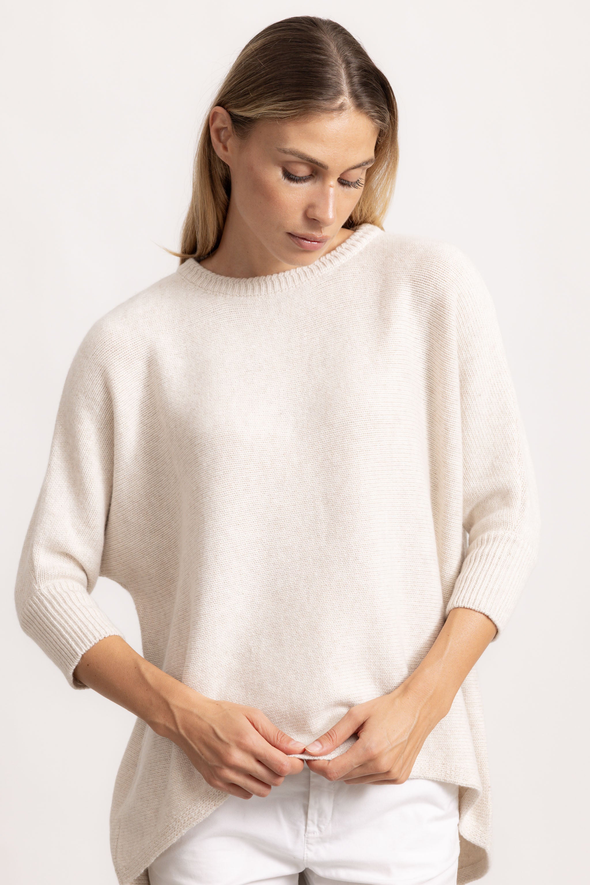 BEATRICE - Maglione girocollo (Beige Chiaro)