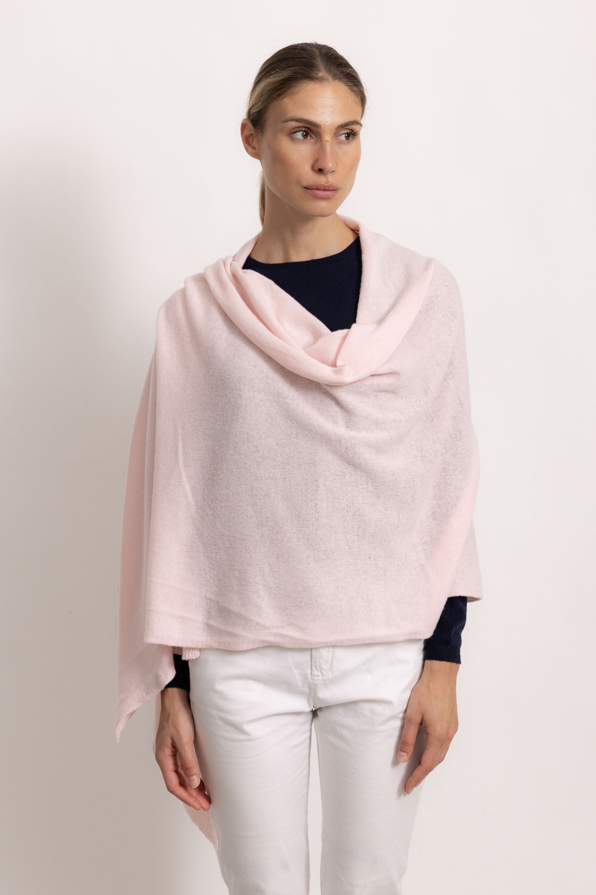 MATILDE - Sciarpa classical (Rosa Soft)