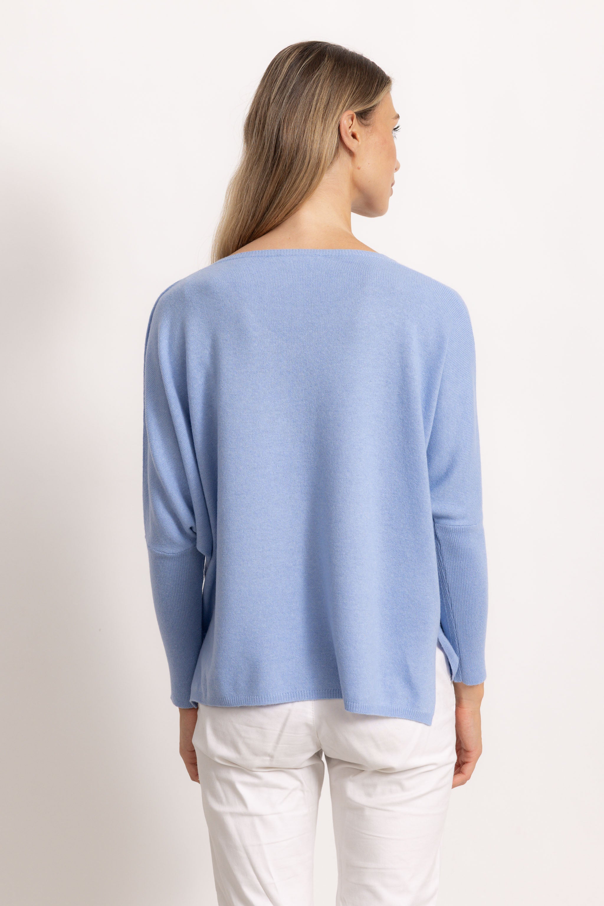 VITTORIA - Maglione con scollo v (Polvere)