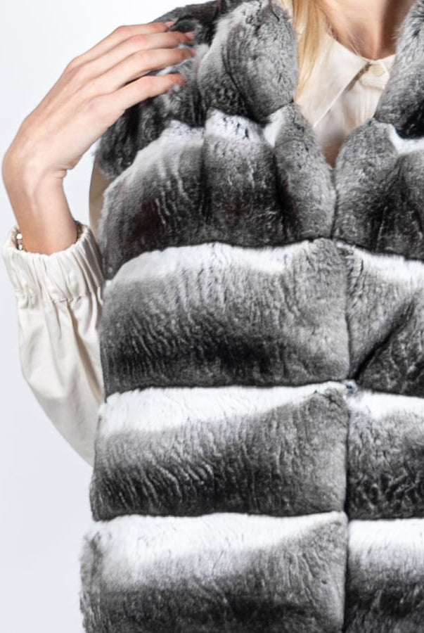 Veste di Cincilla e Cashmere - Elisabettapanerai