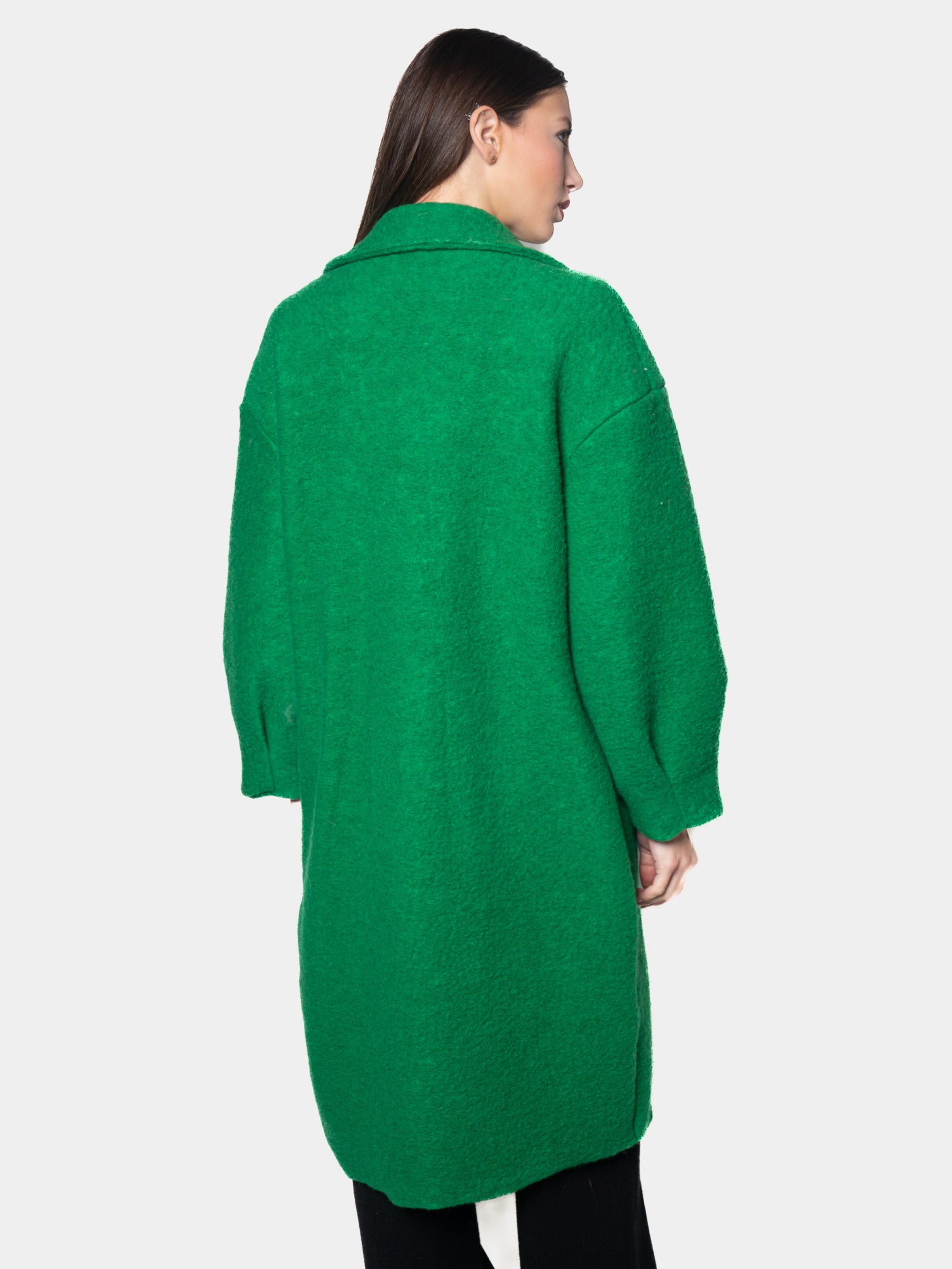 Solid color coat - Green