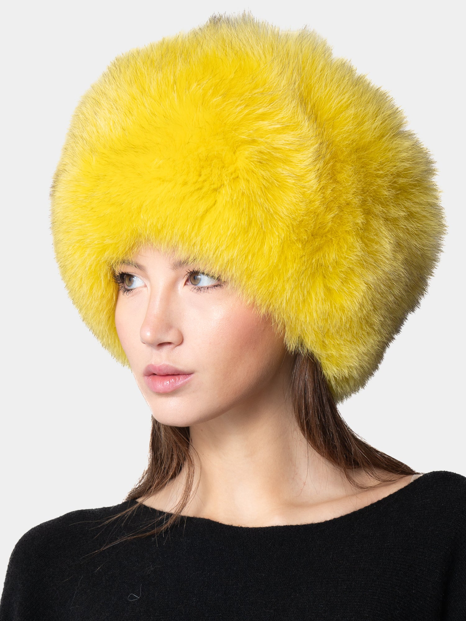 Ushanka Hat in Fox - Grey