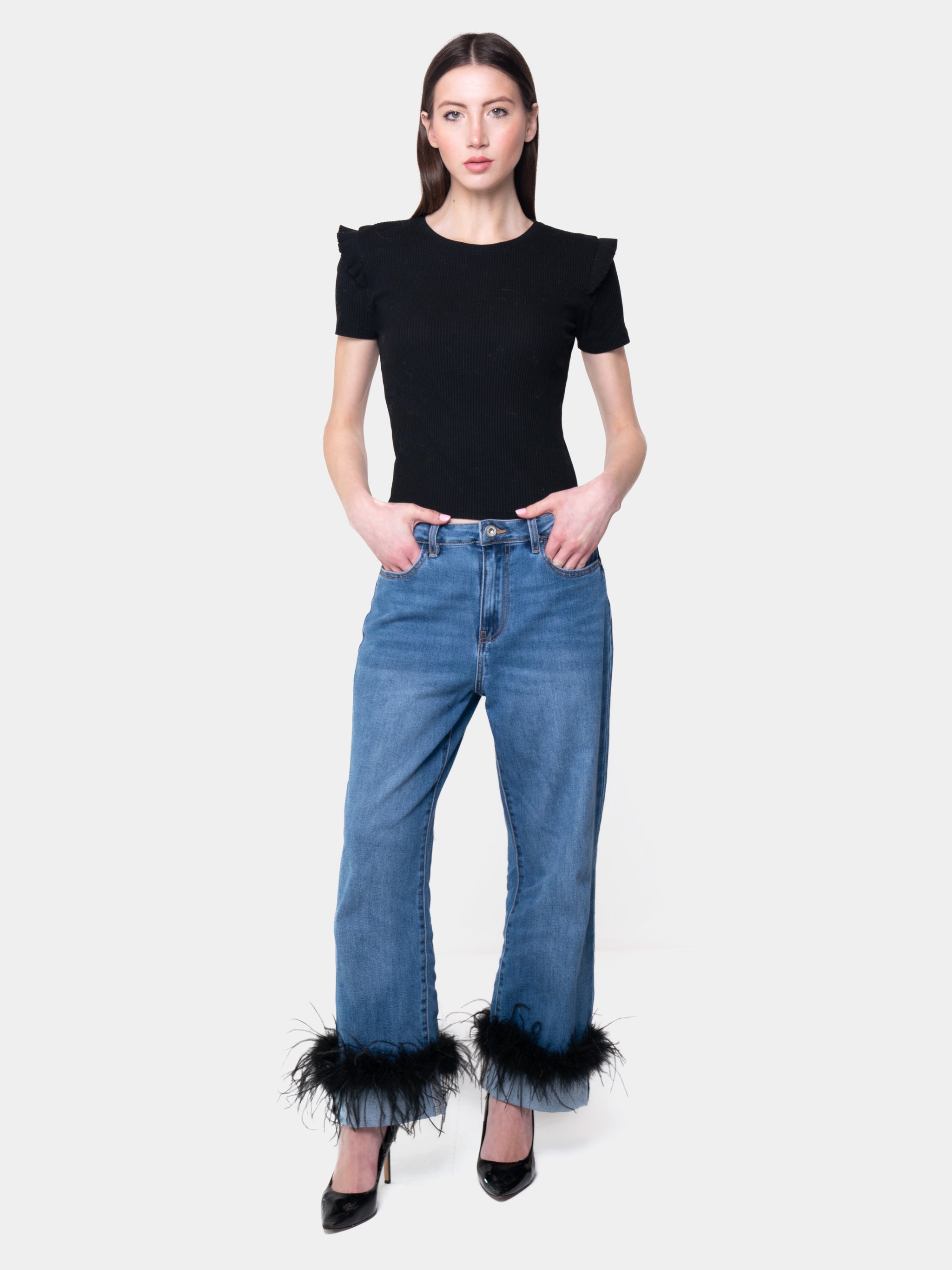 MADRID - Straight leg jeans