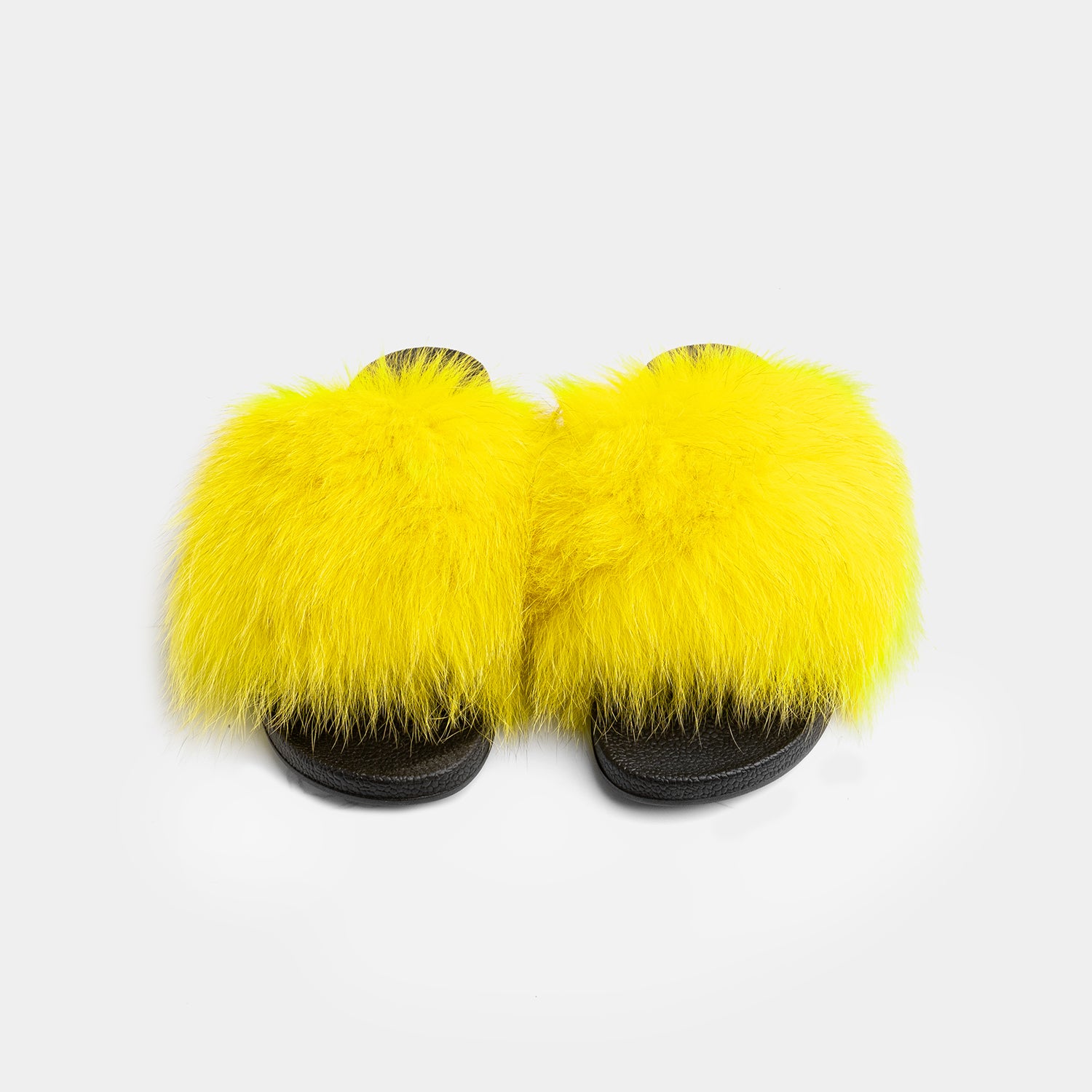 St. Moritz - Slipper With Yellow Fox Fur