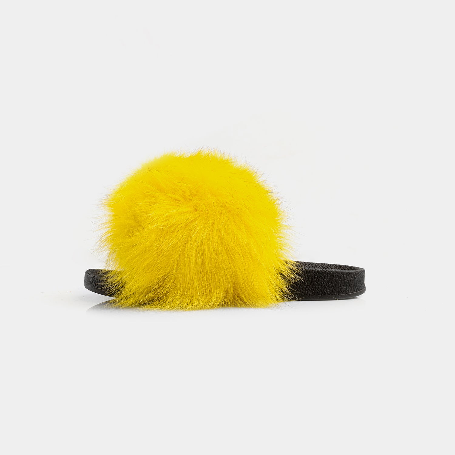 St. Moritz - Slipper With Yellow Fox Fur