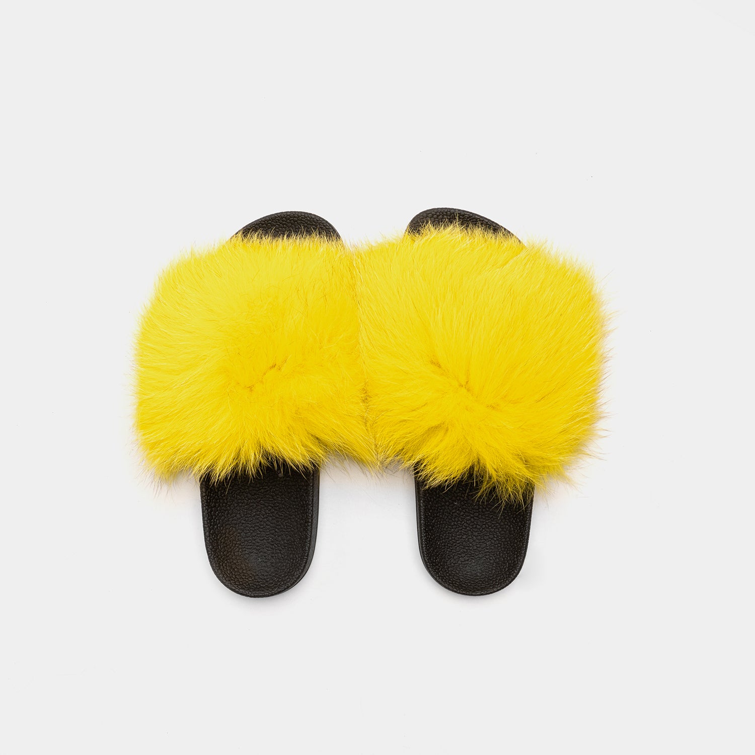 St. Moritz - Slipper With Yellow Fox Fur