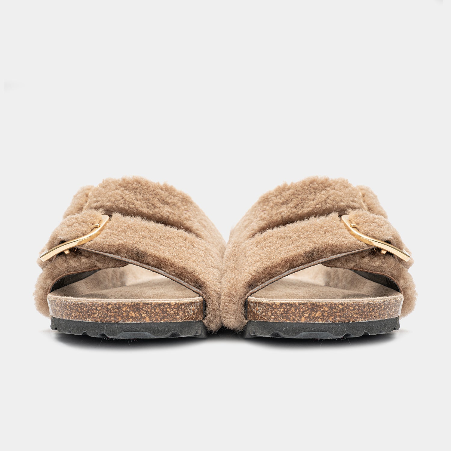 FIRENZE - Slipper in Montone Beige