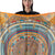 Salzburg - Luxury Foulard (orange and turquoise)