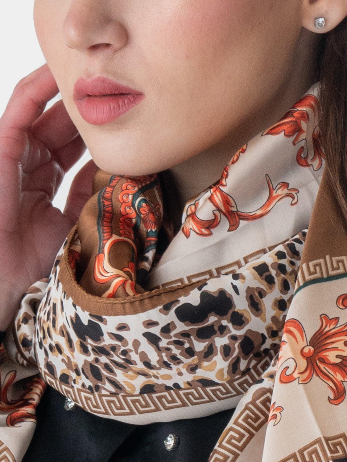 Foulard Luxury Charme di Parigi - Beige