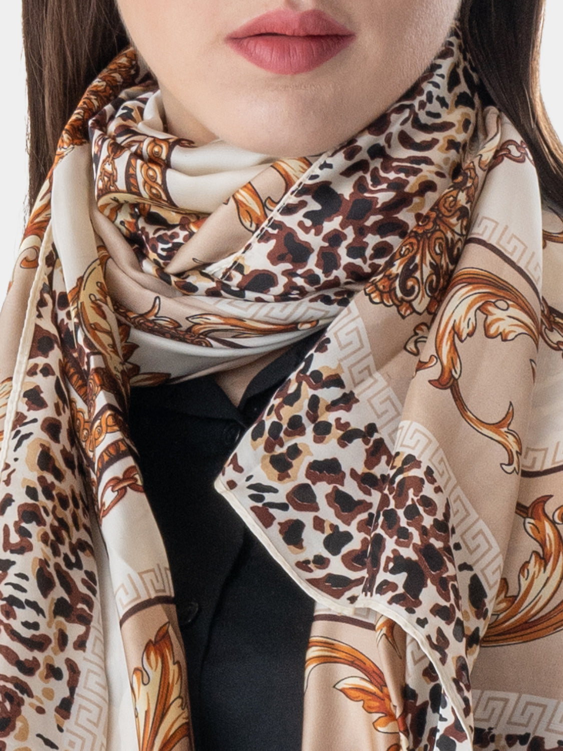 Luxury Cream Scarf