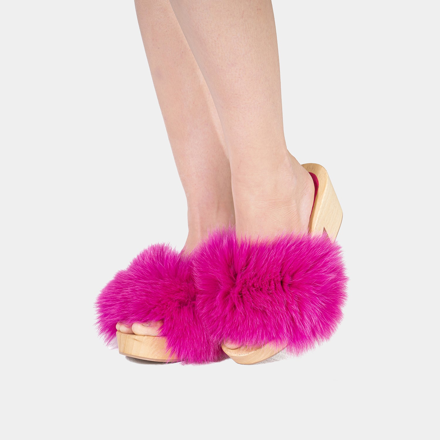 Versilia - Fuchsia Fox clogs