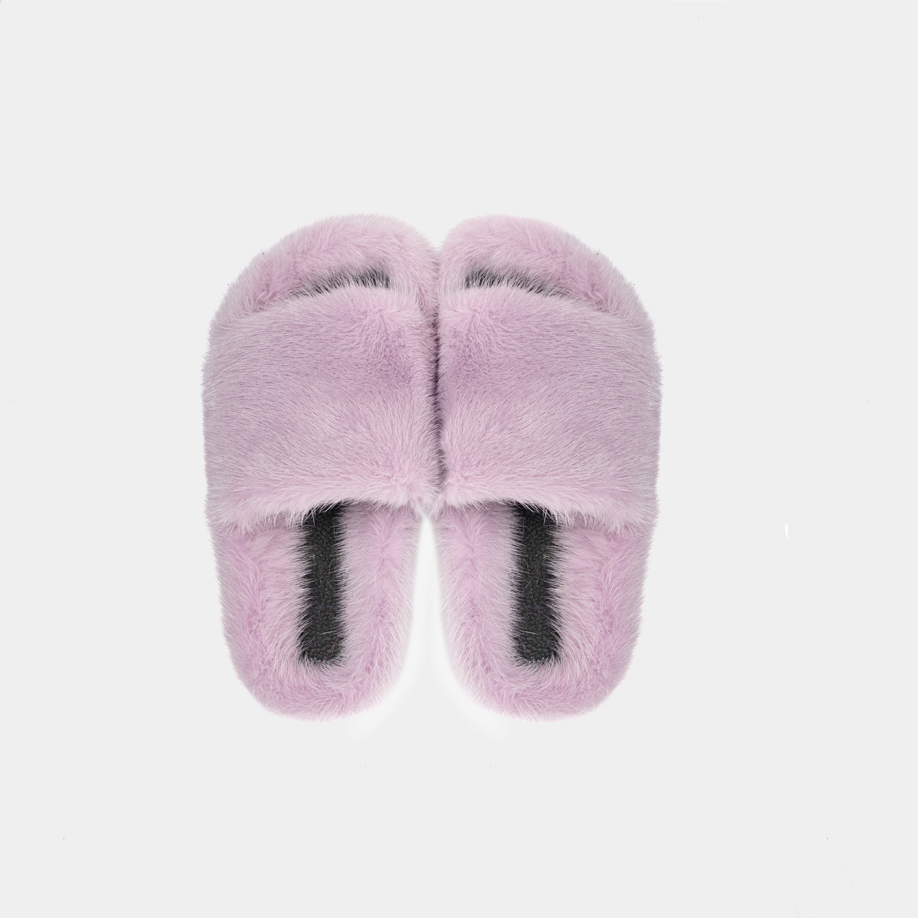 MIAMI - Lilac Mink Slipper