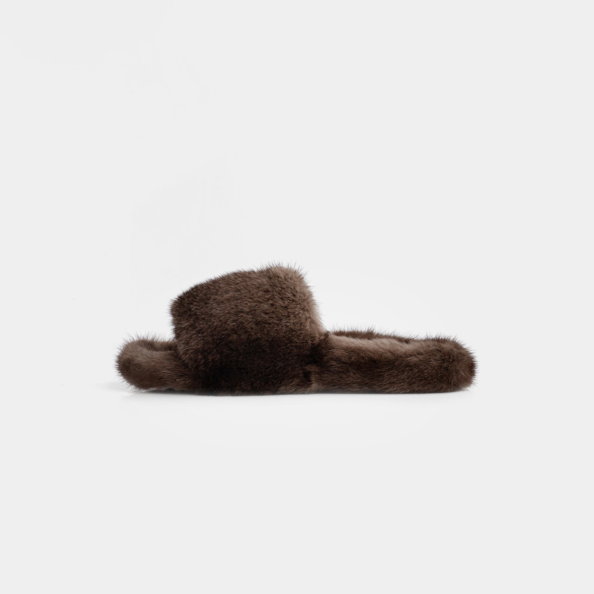 Miami - Camel Mink Slipper