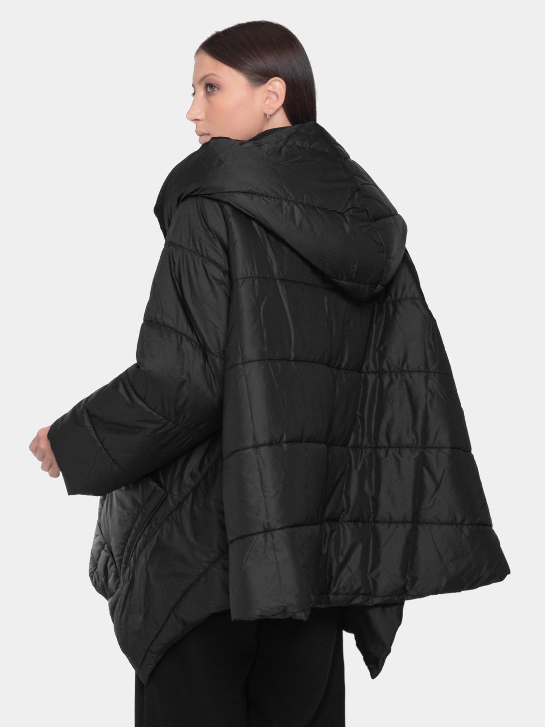 Piumino Oversize - Nero