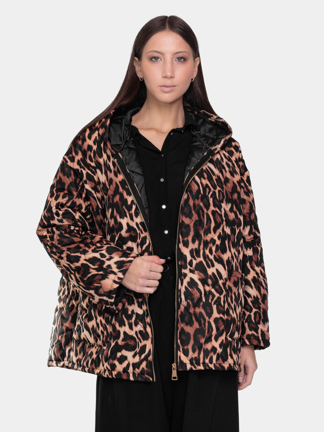 Piumino Oversize - Animalier