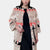 MARYLAND - Cappotto in visone con intarsi - Mod. Kimono (Beige/Nero/Salmone/Bianco/Azzurro)