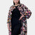 MARYLAND - Cappotto in visone con intarsi - Mod. Kimono (Multicolor)