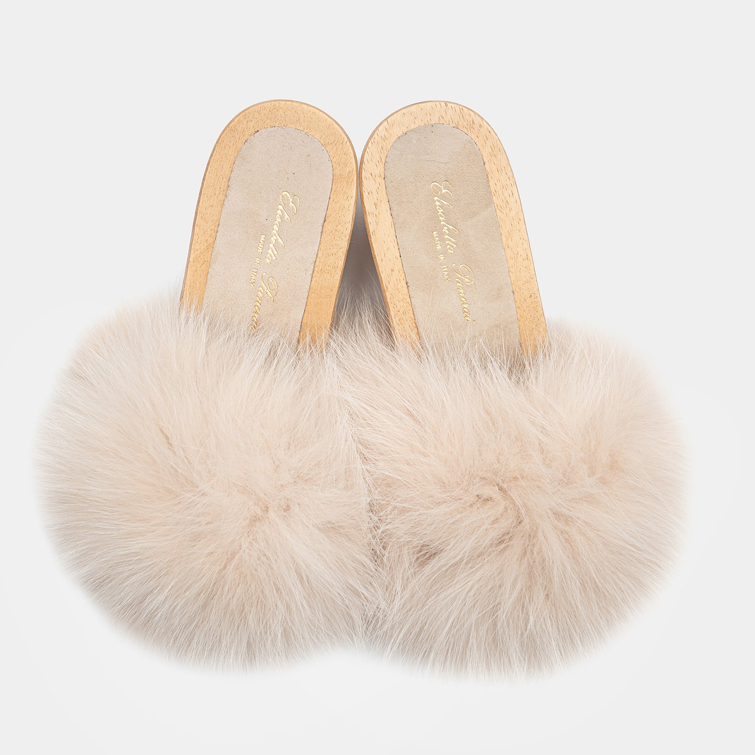 Versilia - Nude Fox clogs