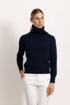 ANGELICA - Maglione dolcevita (Marine)
