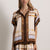 CANNES - Short Sleeve Shorts Set (Brown)