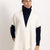 CATERINA - Poncho gilet (Avorio)
