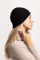 COSTANZA - Cappello a coste (Nero)