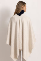 DIANA - Poncho double face (Beige Chiaro/Avorio)