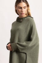 LUDOVICA - Maglione oversize (Verde/Salvia)
