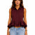 MARBELLA - Camicia (Bordeaux)