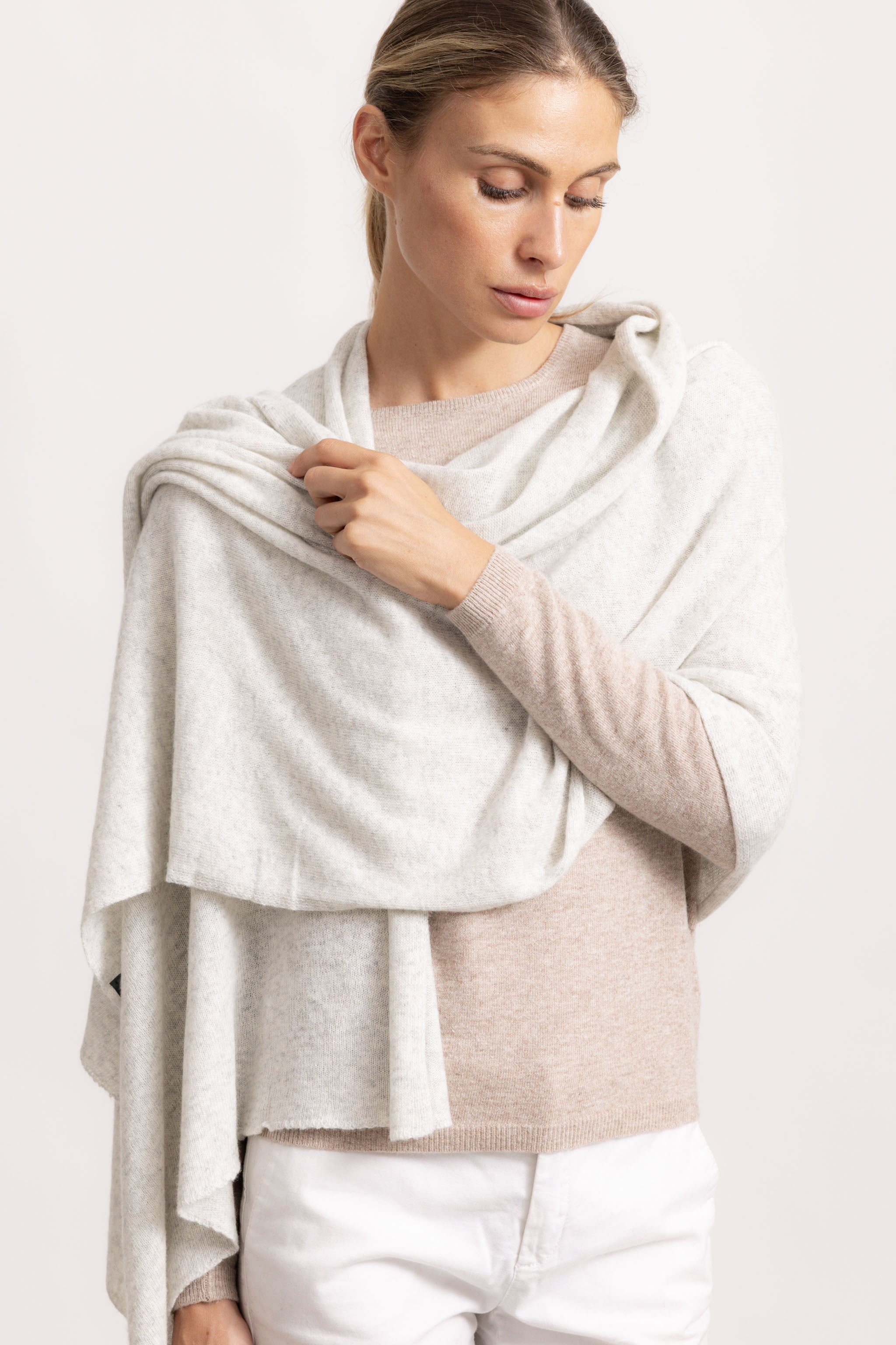 MATILDE - Sciarpa classical (Grigio Chiaro)