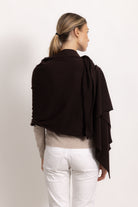 MATILDE - Sciarpa classical (Marrone Intenso)