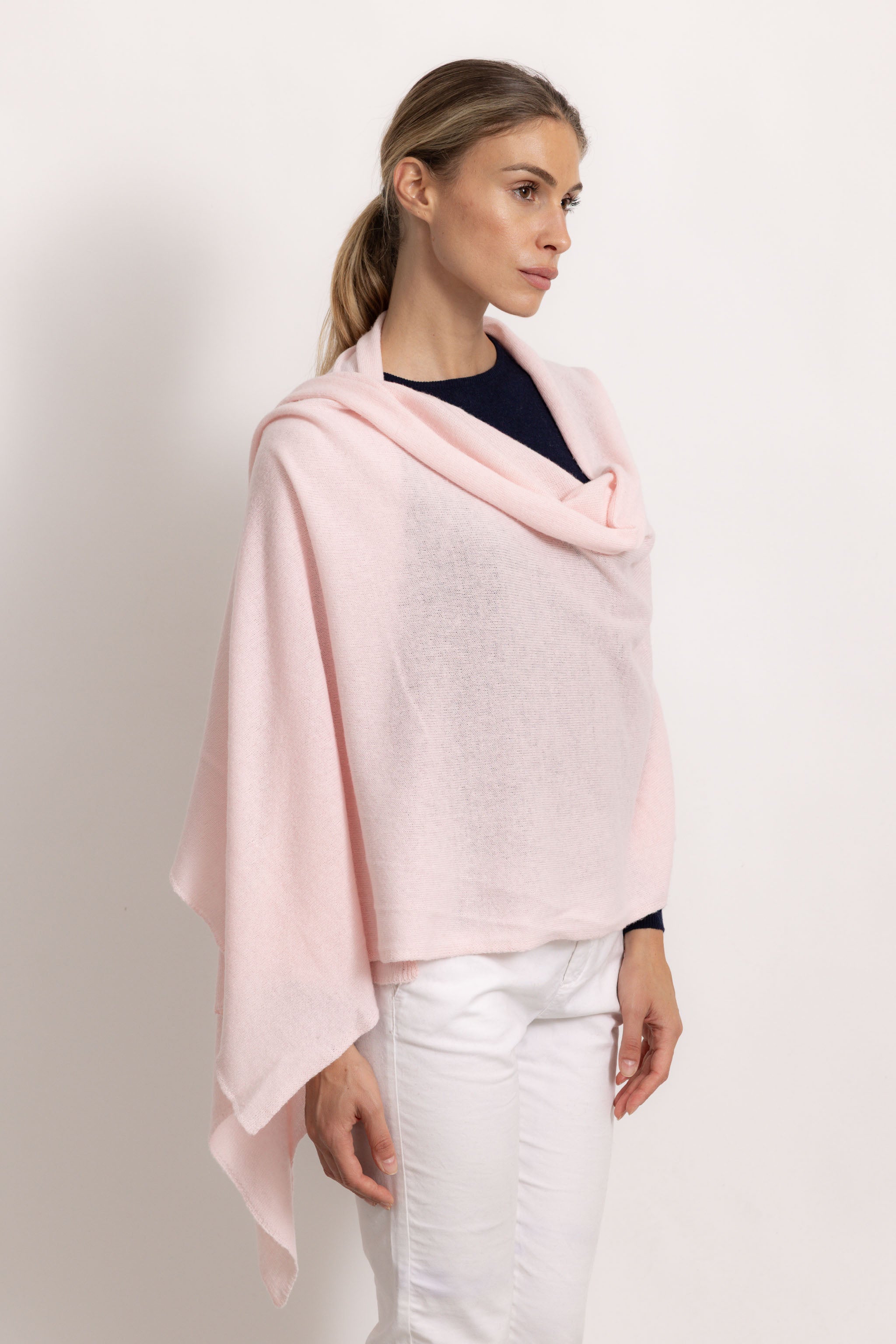 MATILDE - Sciarpa classical (Rosa Soft)