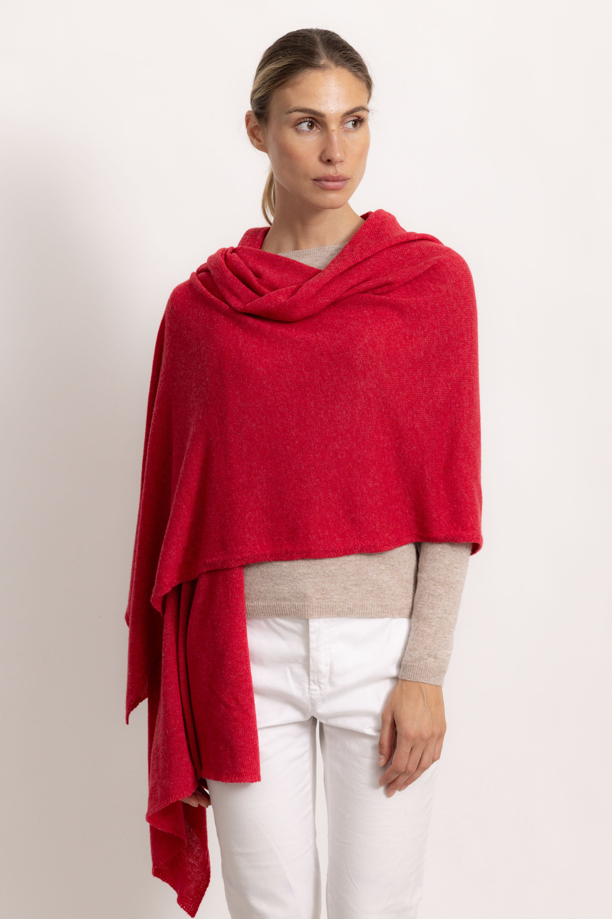MATILDE - Sciarpa classical (Rosso)