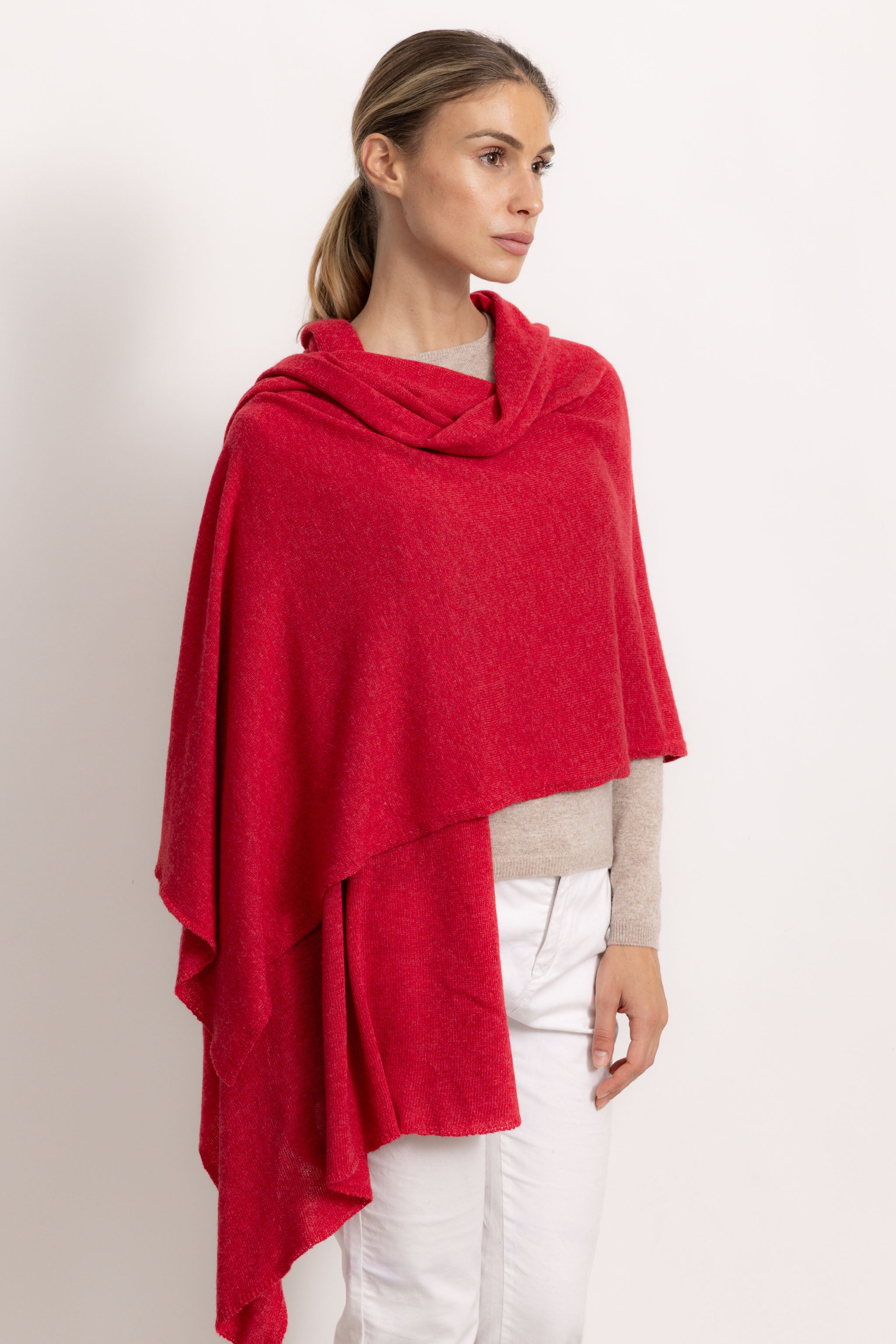 MATILDE - Sciarpa classical (Rosso)