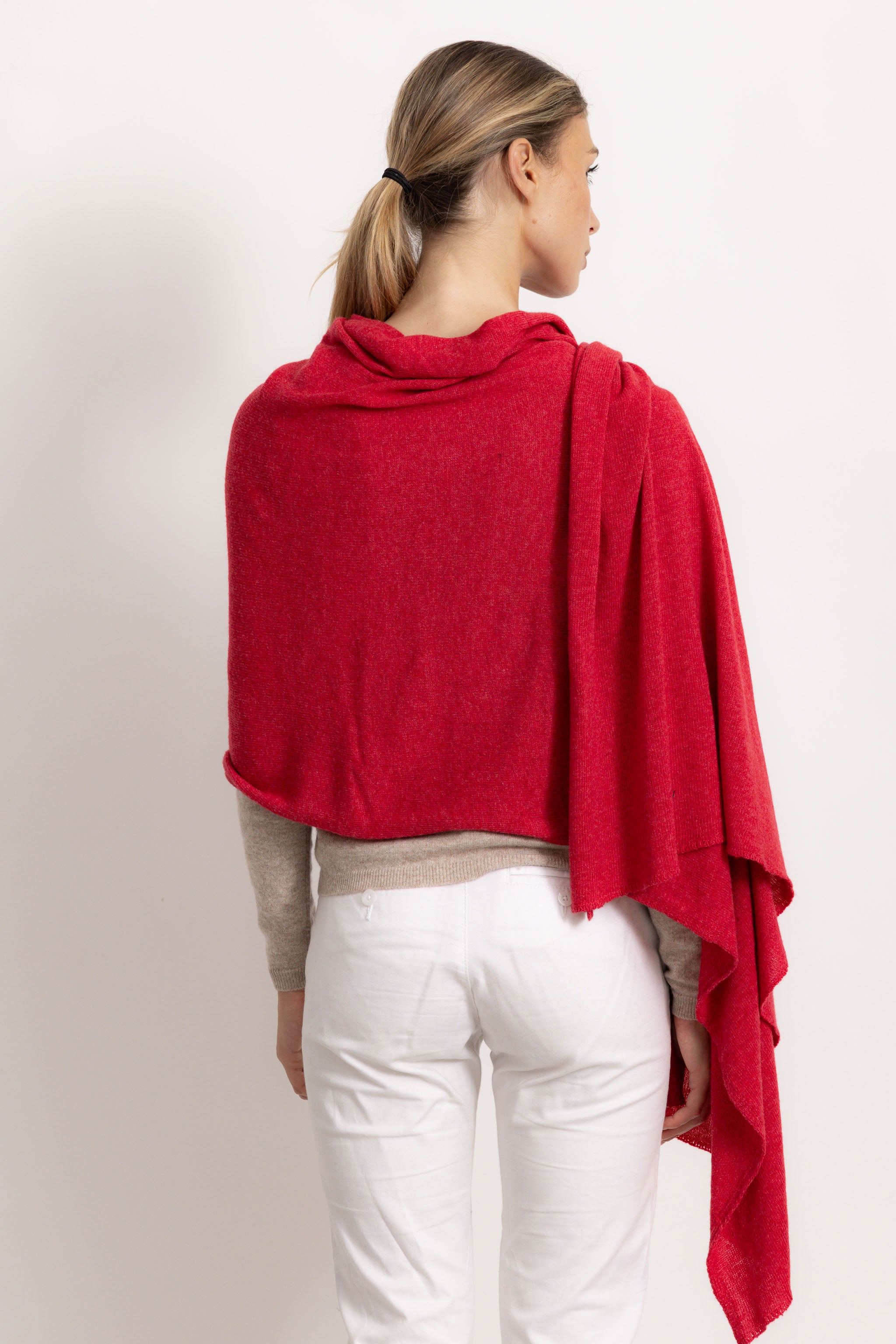 MATILDE - Sciarpa classical (Rosso)