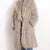 NEVADA LONG - Cappotto lungo pelo liscio (Sabbia)
