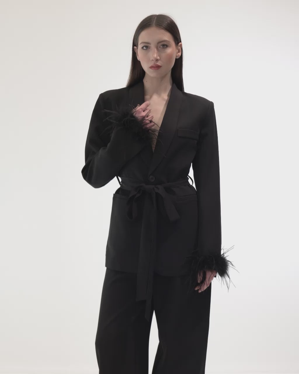 PIUME PARIS - Black suit