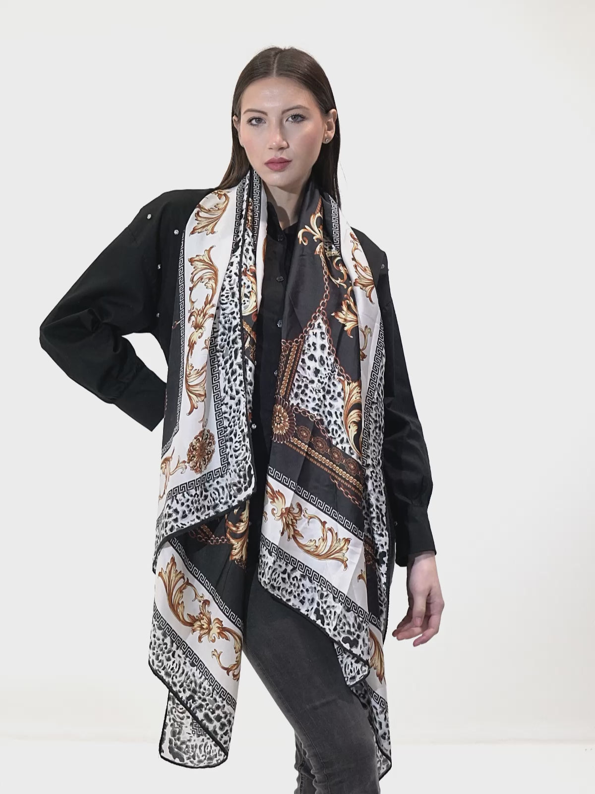 Foulard Luxury Nero