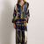 RABAT - Equestrian print set (Blue)