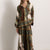RABAT - Equestrian print set (Green)