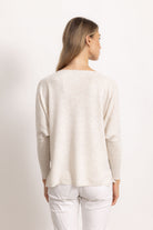VITTORIA - Maglione con scollo v (Beige Medio)