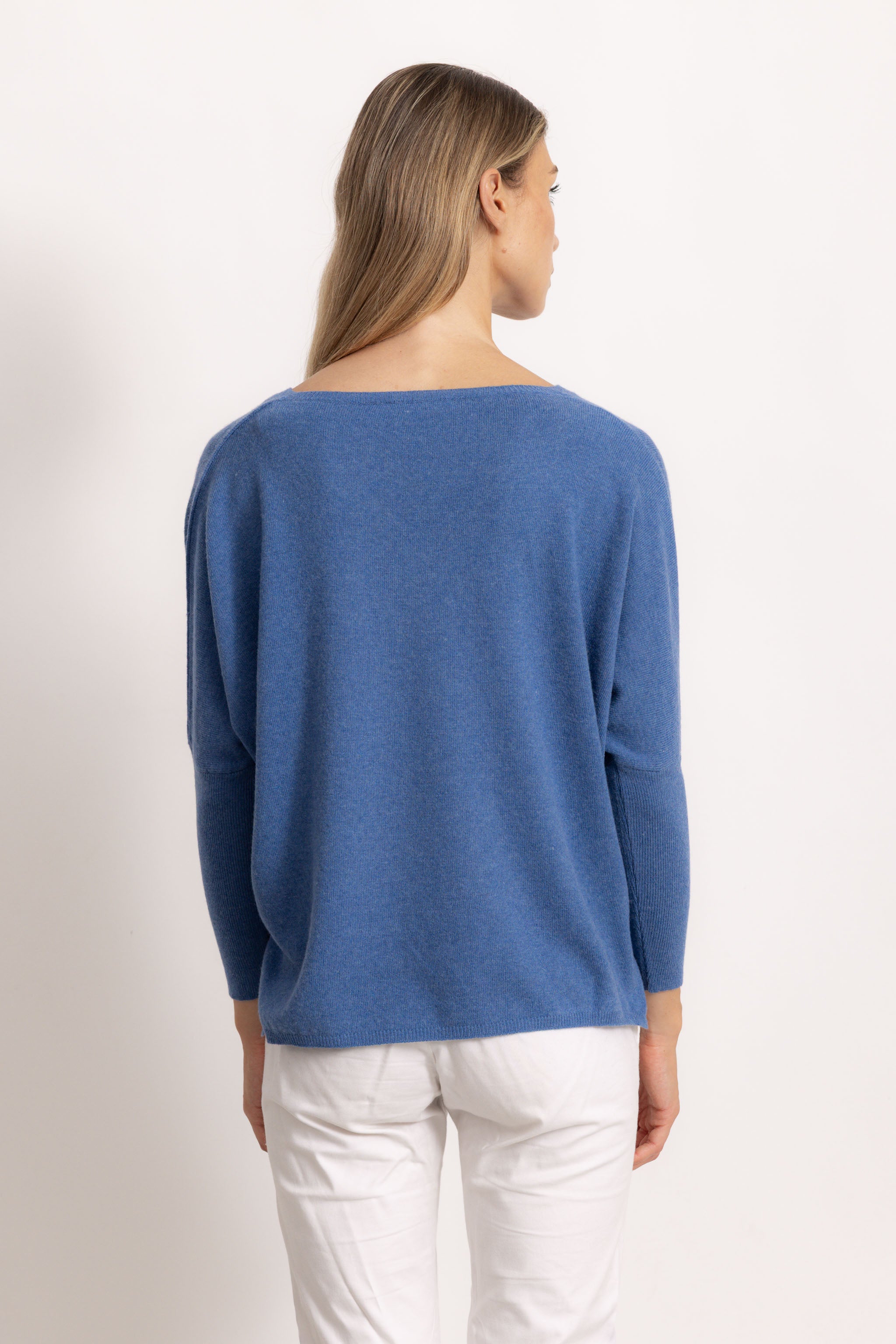 VITTORIA - Maglione con scollo v (Jeans)