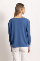 VITTORIA - Maglione con scollo v (Jeans)