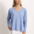 VITTORIA - Maglione con scollo v (Polvere)