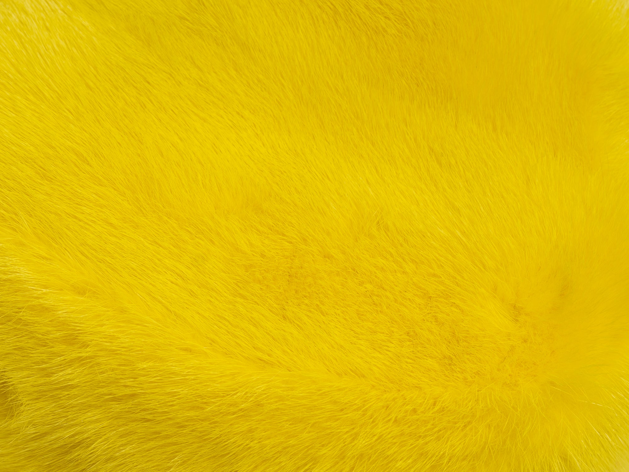 BUCKET HAT - in yellow mink