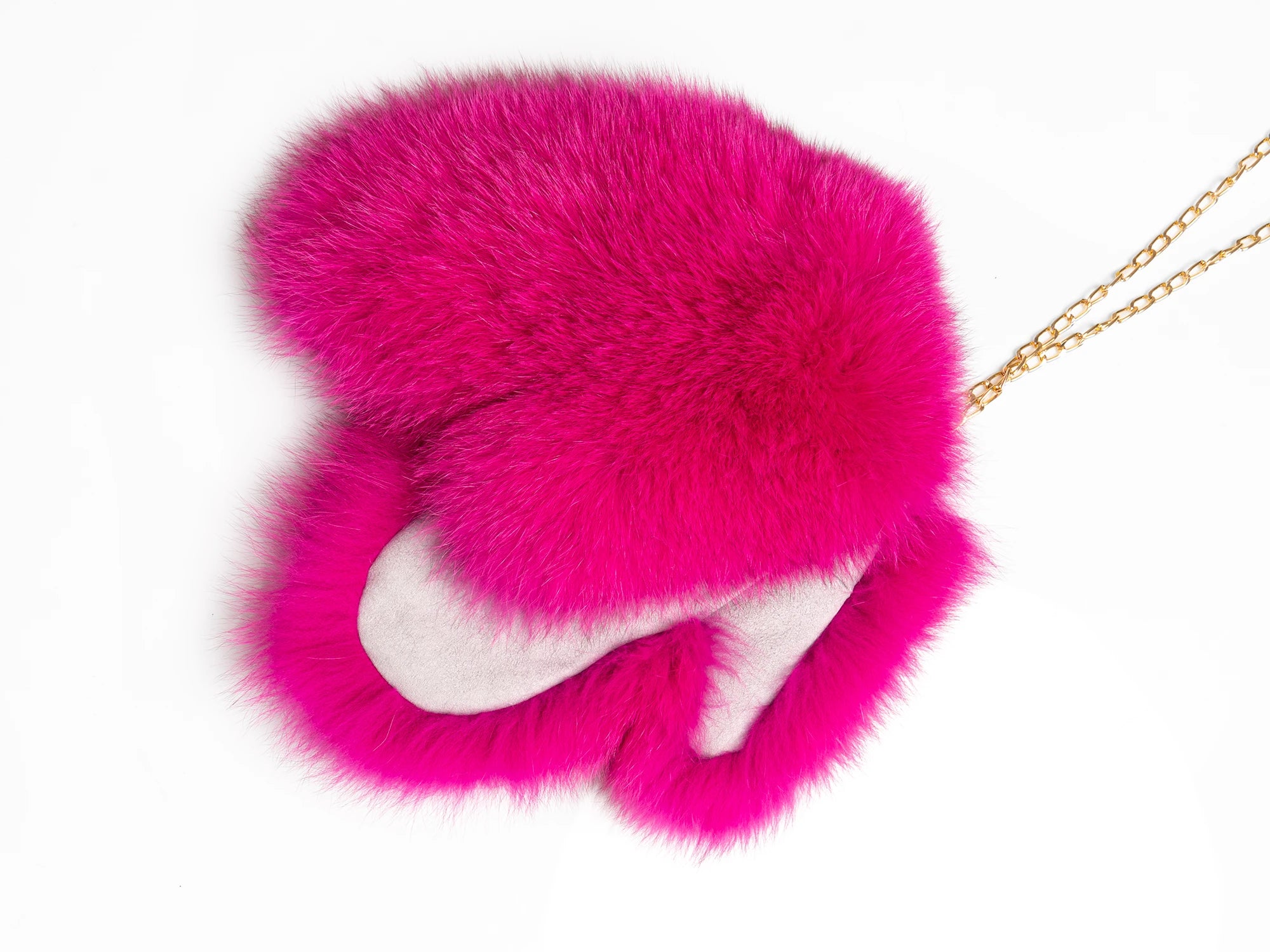 MUFFOLE - in volpe fucsia