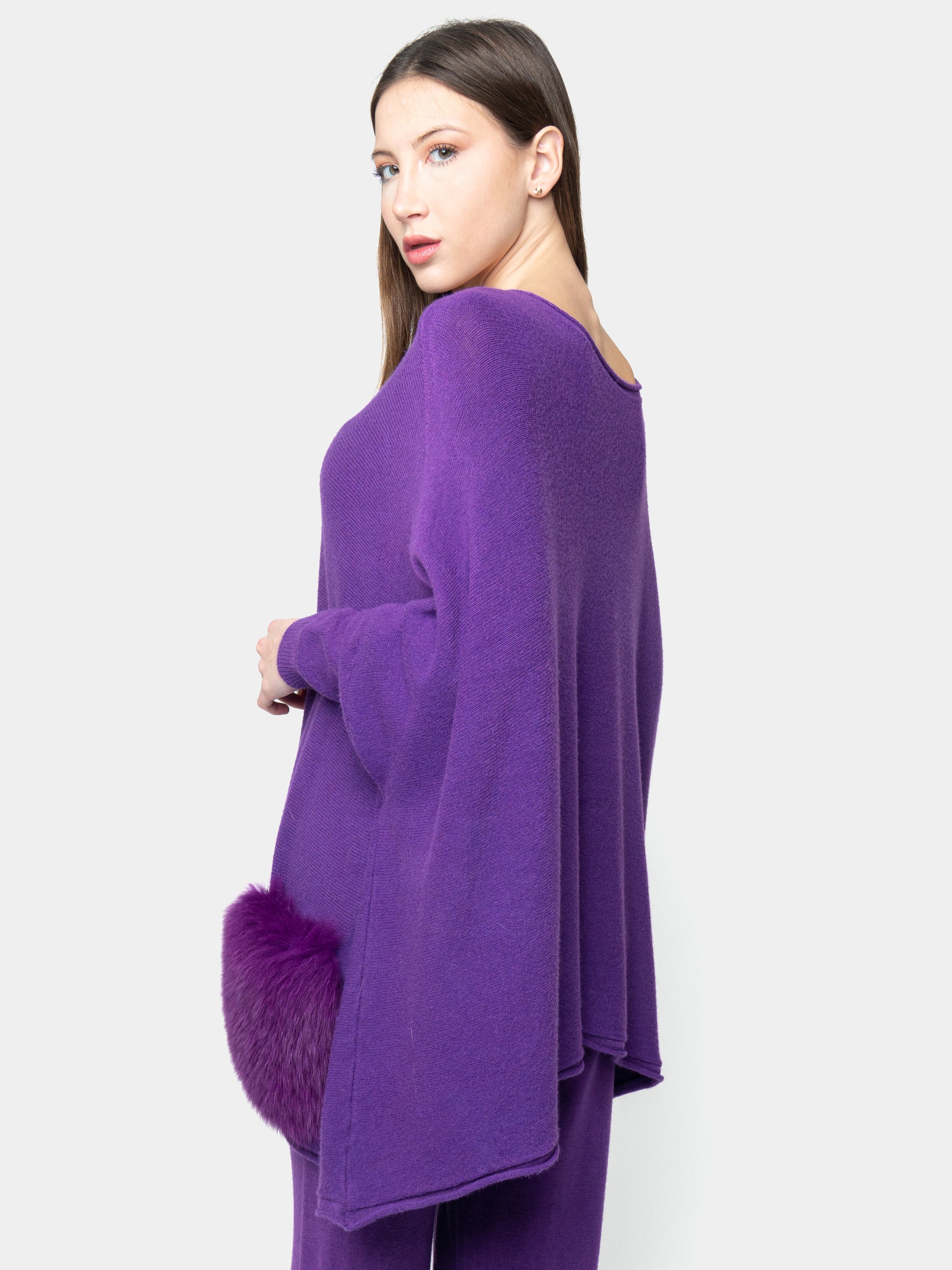 CAPRI - purple fox pockets