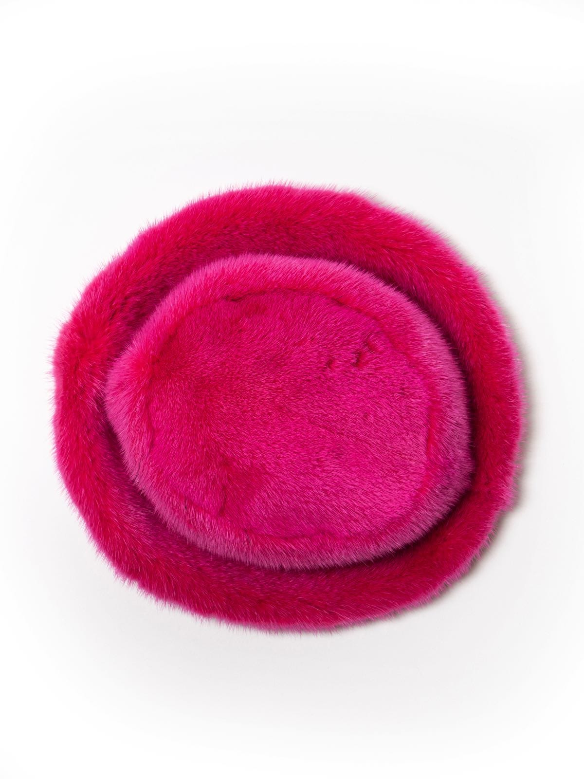 Cappello in Visone Fucsia - Elisabettapanerai