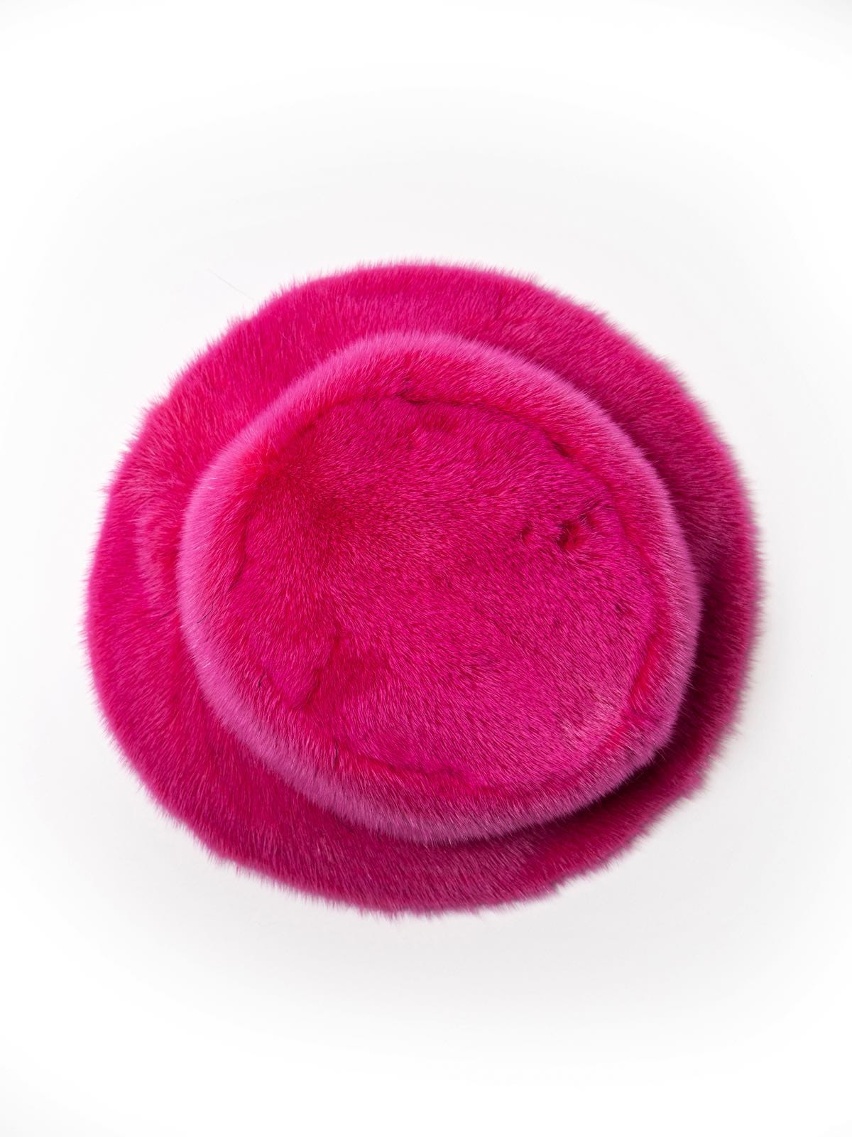 Cappello in Visone Fucsia - Elisabettapanerai